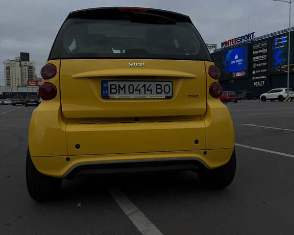 Жовтий Смарт Fortwo, об'ємом двигуна 1 л та пробігом 68 тис. км за 6200 $, фото 7 на Automoto.ua