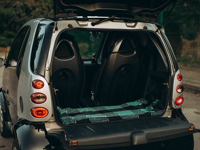 Сірий Смарт Fortwo, об'ємом двигуна 0.6 л та пробігом 145 тис. км за 3500 $, фото 14 на Automoto.ua