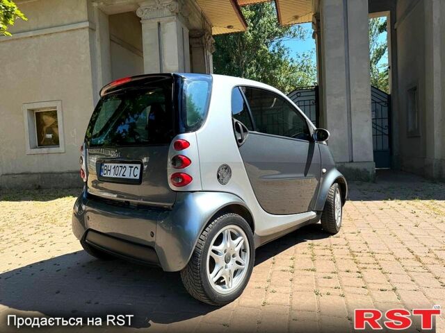 Сірий Смарт Fortwo, об'ємом двигуна 0.7 л та пробігом 230 тис. км за 3500 $, фото 1 на Automoto.ua