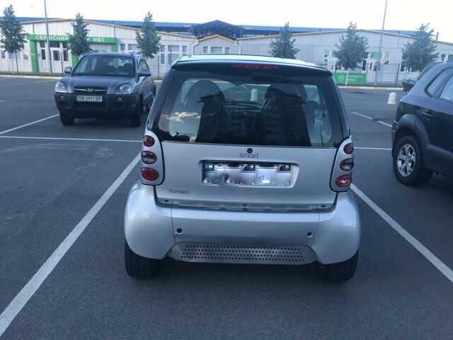 Сірий Смарт Fortwo, об'ємом двигуна 0.7 л та пробігом 149 тис. км за 4200 $, фото 6 на Automoto.ua