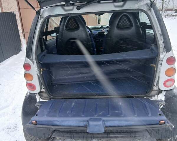 Сірий Смарт Fortwo, об'ємом двигуна 0.6 л та пробігом 200 тис. км за 2600 $, фото 9 на Automoto.ua