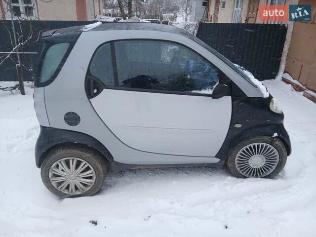 Сірий Смарт Fortwo, об'ємом двигуна 0.6 л та пробігом 200 тис. км за 2600 $, фото 2 на Automoto.ua