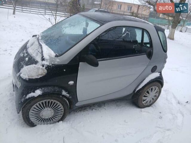 Сірий Смарт Fortwo, об'ємом двигуна 0.6 л та пробігом 200 тис. км за 2600 $, фото 4 на Automoto.ua