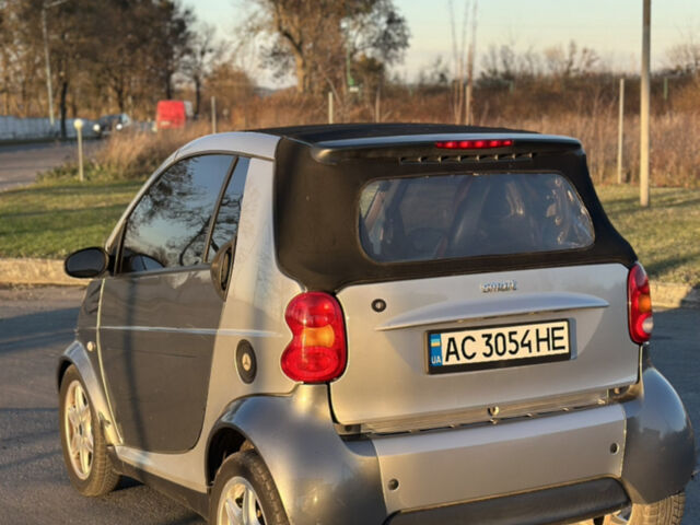 Сірий Смарт Fortwo, об'ємом двигуна 0.6 л та пробігом 248 тис. км за 2799 $, фото 6 на Automoto.ua