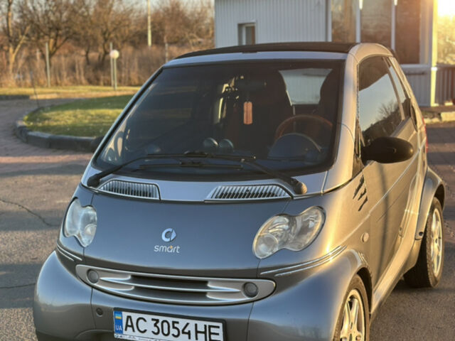 Сірий Смарт Fortwo, об'ємом двигуна 0.6 л та пробігом 248 тис. км за 2799 $, фото 1 на Automoto.ua