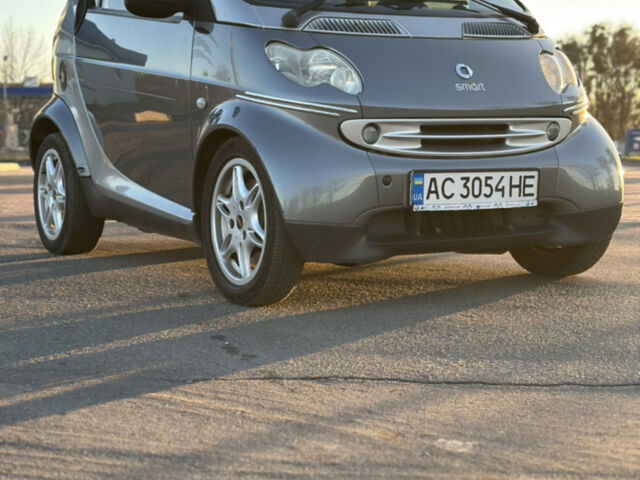 Сірий Смарт Fortwo, об'ємом двигуна 0.6 л та пробігом 248 тис. км за 2799 $, фото 10 на Automoto.ua