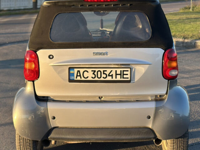 Сірий Смарт Fortwo, об'ємом двигуна 0.6 л та пробігом 248 тис. км за 2799 $, фото 4 на Automoto.ua