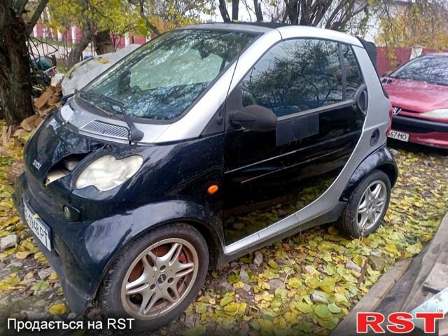 Сірий Смарт Fortwo, об'ємом двигуна 0.6 л та пробігом 211 тис. км за 800 $, фото 1 на Automoto.ua
