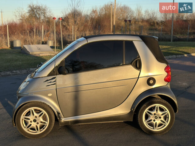 Сірий Смарт Fortwo, об'ємом двигуна 0.6 л та пробігом 248 тис. км за 2799 $, фото 2 на Automoto.ua