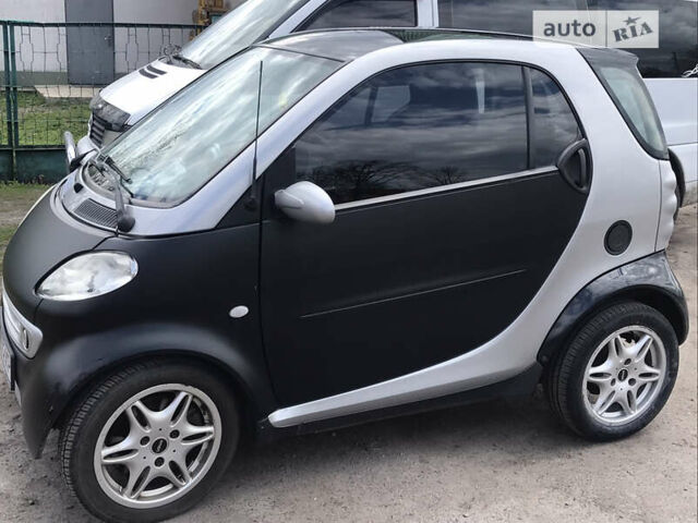 Сірий Смарт Fortwo, об'ємом двигуна 0.6 л та пробігом 154 тис. км за 3000 $, фото 4 на Automoto.ua