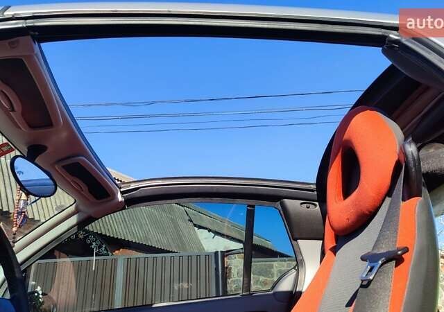 Сірий Смарт Fortwo, об'ємом двигуна 0.7 л та пробігом 163 тис. км за 3200 $, фото 3 на Automoto.ua