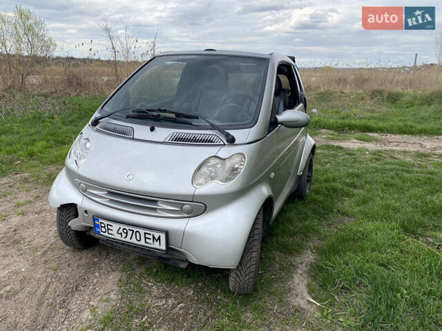 Сірий Смарт Fortwo, об'ємом двигуна 0.7 л та пробігом 155 тис. км за 3700 $, фото 21 на Automoto.ua