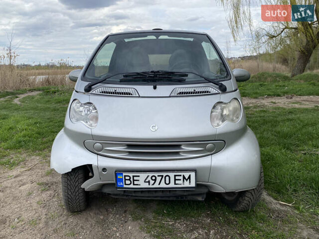 Сірий Смарт Fortwo, об'ємом двигуна 0.7 л та пробігом 155 тис. км за 3700 $, фото 20 на Automoto.ua