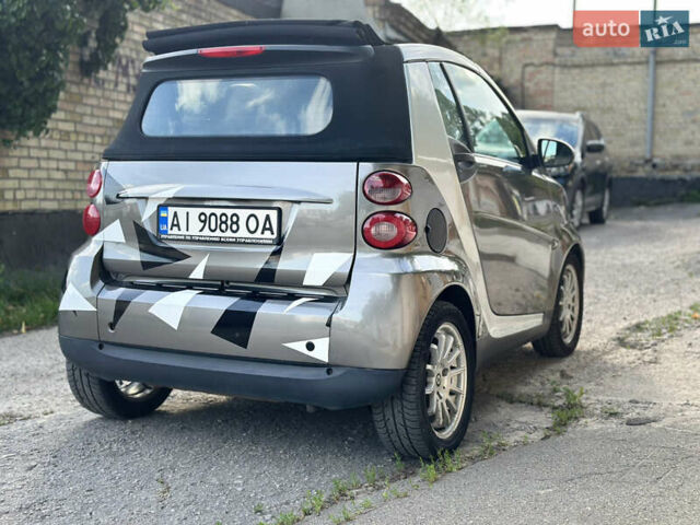 Серый Смарт Форту, объемом двигателя 1 л и пробегом 120 тыс. км за 5500 $, фото 3 на Automoto.ua