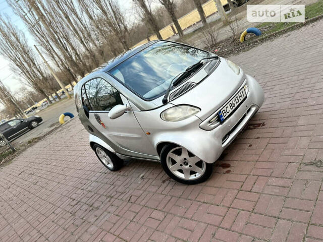 Сірий Смарт Fortwo, об'ємом двигуна 0.6 л та пробігом 100 тис. км за 2500 $, фото 4 на Automoto.ua