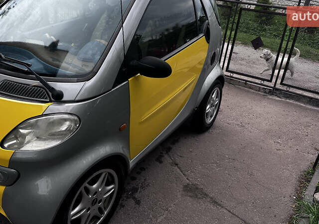 Сірий Смарт Fortwo, об'ємом двигуна 0.6 л та пробігом 226 тис. км за 2300 $, фото 1 на Automoto.ua