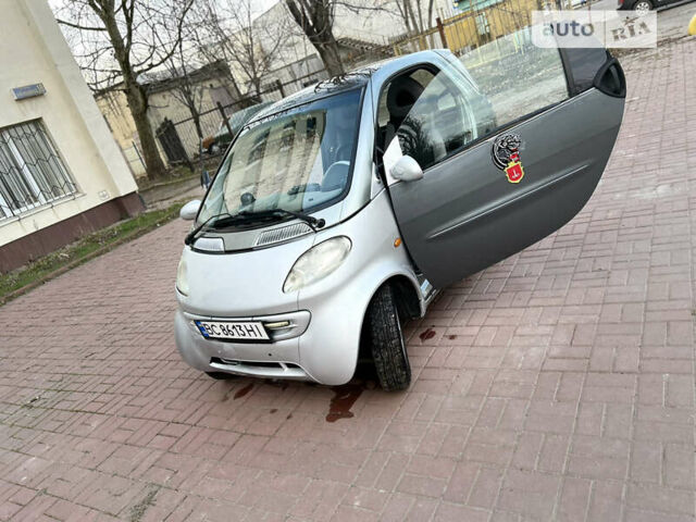 Сірий Смарт Fortwo, об'ємом двигуна 0.6 л та пробігом 100 тис. км за 2500 $, фото 19 на Automoto.ua