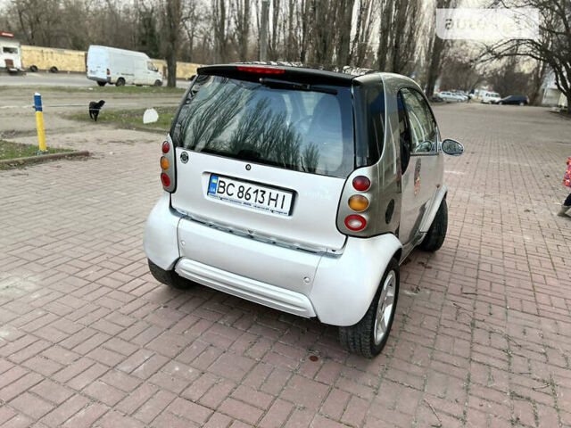 Сірий Смарт Fortwo, об'ємом двигуна 0.6 л та пробігом 100 тис. км за 2500 $, фото 8 на Automoto.ua