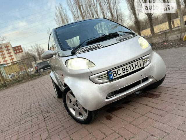 Сірий Смарт Fortwo, об'ємом двигуна 0.6 л та пробігом 100 тис. км за 2500 $, фото 34 на Automoto.ua