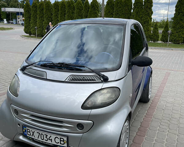 Сірий Смарт Fortwo, об'ємом двигуна 0.6 л та пробігом 160 тис. км за 3200 $, фото 1 на Automoto.ua