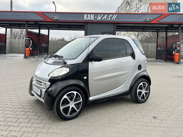 Серый Смарт Форту, объемом двигателя 0.6 л и пробегом 161 тыс. км за 2650 $, фото 1 на Automoto.ua