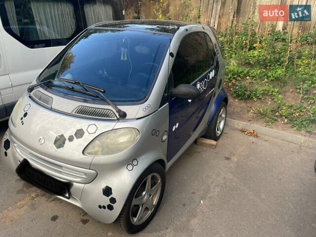 Сірий Смарт Fortwo, об'ємом двигуна 0.6 л та пробігом 440 тис. км за 3800 $, фото 1 на Automoto.ua