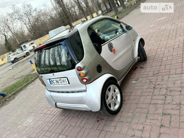 Сірий Смарт Fortwo, об'ємом двигуна 0.6 л та пробігом 100 тис. км за 2500 $, фото 5 на Automoto.ua