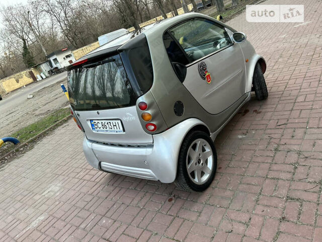 Сірий Смарт Fortwo, об'ємом двигуна 0.6 л та пробігом 100 тис. км за 2500 $, фото 7 на Automoto.ua