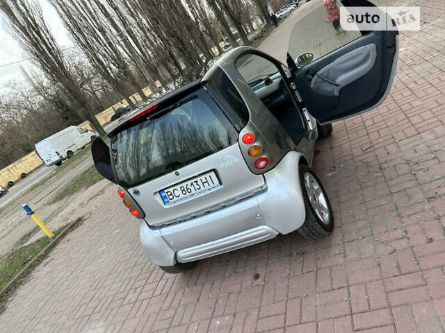 Сірий Смарт Fortwo, об'ємом двигуна 0.6 л та пробігом 100 тис. км за 2500 $, фото 29 на Automoto.ua