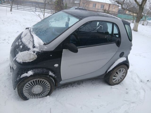 Серый Смарт Форту, объемом двигателя 0.6 л и пробегом 200 тыс. км за 2600 $, фото 2 на Automoto.ua