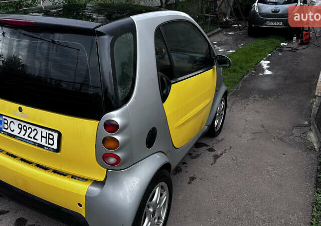 Сірий Смарт Fortwo, об'ємом двигуна 0.6 л та пробігом 226 тис. км за 2300 $, фото 3 на Automoto.ua