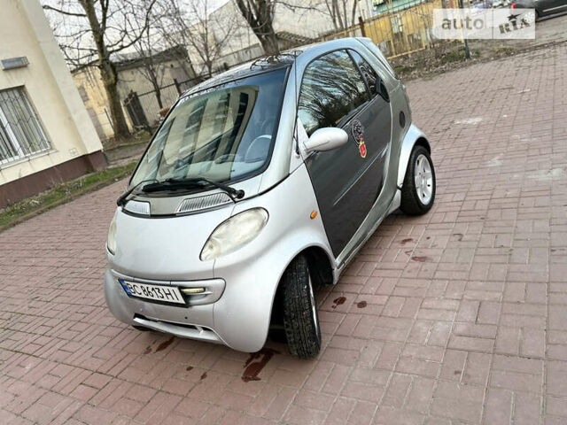 Сірий Смарт Fortwo, об'ємом двигуна 0.6 л та пробігом 100 тис. км за 2500 $, фото 1 на Automoto.ua