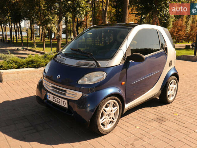 Сірий Смарт Fortwo, об'ємом двигуна 0.6 л та пробігом 194 тис. км за 3300 $, фото 9 на Automoto.ua