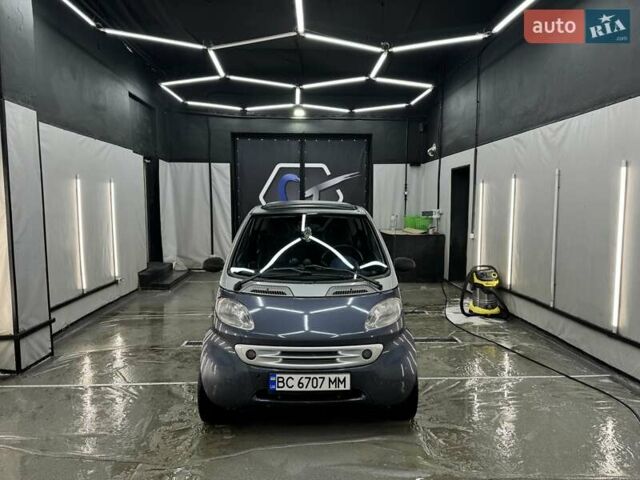 Сірий Смарт Fortwo, об'ємом двигуна 0.7 л та пробігом 224 тис. км за 2300 $, фото 2 на Automoto.ua