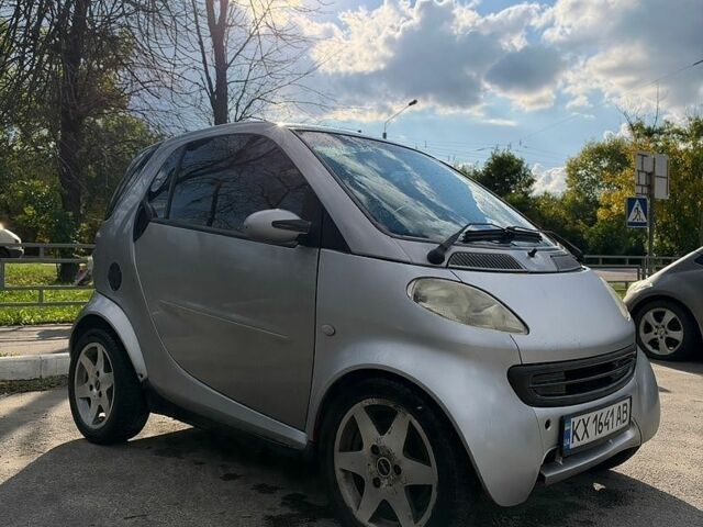 Сірий Смарт Fortwo, об'ємом двигуна 0.6 л та пробігом 247 тис. км за 2200 $, фото 4 на Automoto.ua