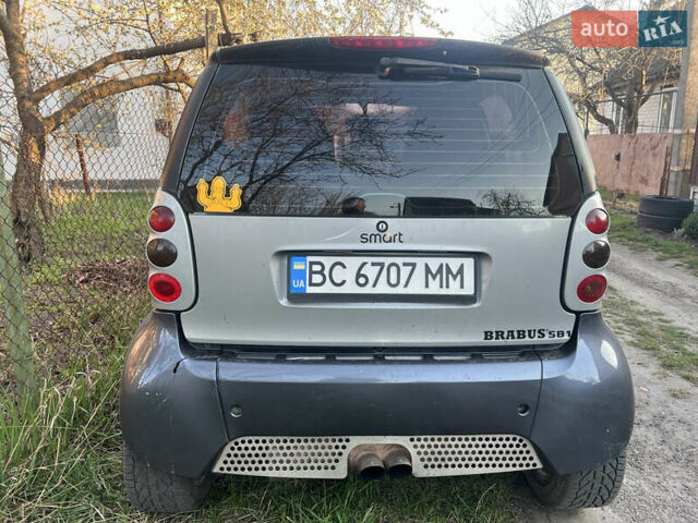 Сірий Смарт Fortwo, об'ємом двигуна 0.7 л та пробігом 224 тис. км за 3300 $, фото 10 на Automoto.ua