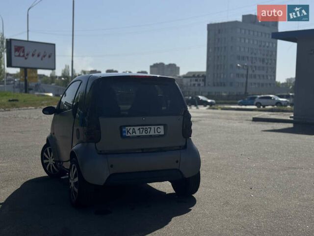 Сірий Смарт Fortwo, об'ємом двигуна 0.6 л та пробігом 266 тис. км за 2400 $, фото 4 на Automoto.ua