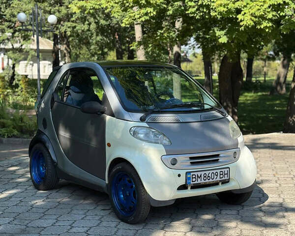 Сірий Смарт Fortwo, об'ємом двигуна 0.6 л та пробігом 160 тис. км за 2650 $, фото 1 на Automoto.ua