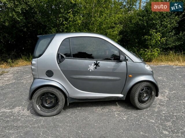 Сірий Смарт Fortwo, об'ємом двигуна 0.8 л та пробігом 250 тис. км за 2800 $, фото 2 на Automoto.ua