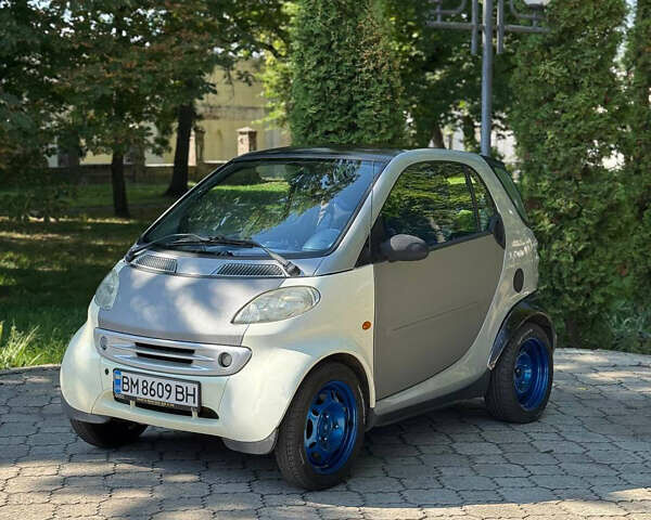 Сірий Смарт Fortwo, об'ємом двигуна 0.6 л та пробігом 160 тис. км за 2650 $, фото 2 на Automoto.ua