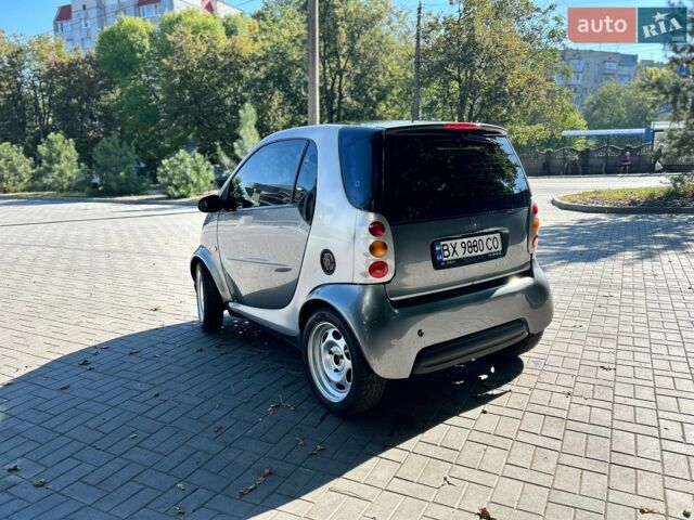 Сірий Смарт Fortwo, об'ємом двигуна 0.6 л та пробігом 135 тис. км за 1999 $, фото 1 на Automoto.ua