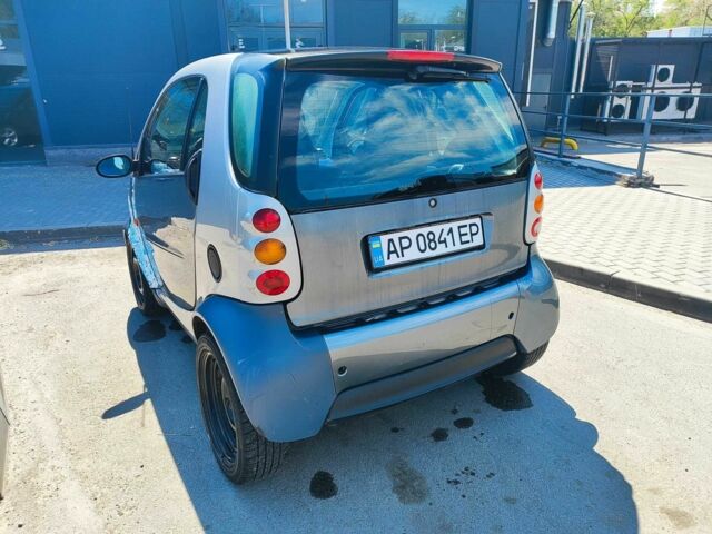 Сірий Смарт Fortwo, об'ємом двигуна 0.6 л та пробігом 159 тис. км за 2800 $, фото 4 на Automoto.ua