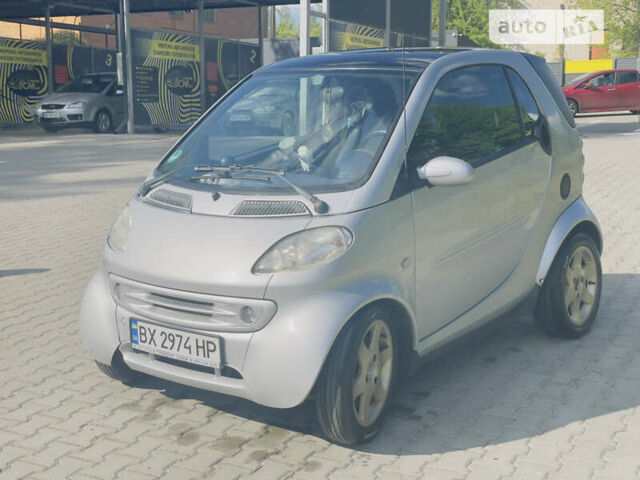 Сірий Смарт Fortwo, об'ємом двигуна 0.6 л та пробігом 160 тис. км за 2950 $, фото 4 на Automoto.ua