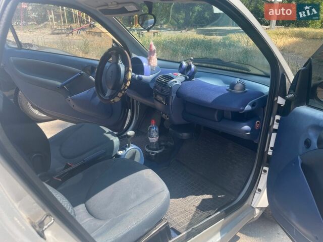 Сірий Смарт Fortwo, об'ємом двигуна 0.6 л та пробігом 182 тис. км за 2200 $, фото 2 на Automoto.ua