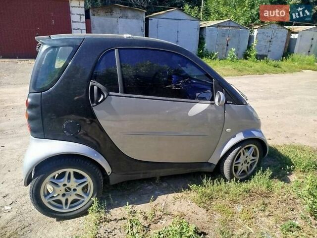Сірий Смарт Fortwo, об'ємом двигуна 0.6 л та пробігом 216 тис. км за 2500 $, фото 8 на Automoto.ua