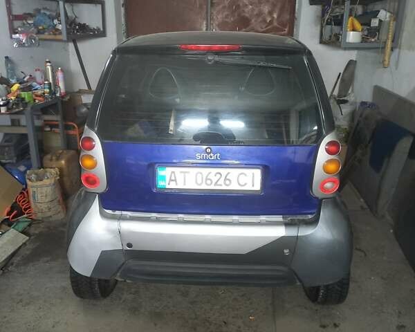 Сірий Смарт Fortwo, об'ємом двигуна 0.6 л та пробігом 130 тис. км за 1900 $, фото 6 на Automoto.ua