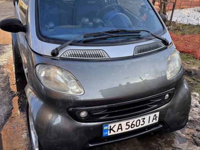 Сірий Смарт Fortwo, об'ємом двигуна 0.6 л та пробігом 170 тис. км за 3000 $, фото 2 на Automoto.ua