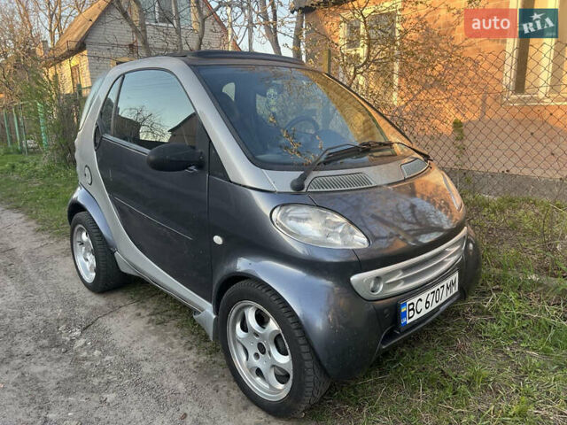 Сірий Смарт Fortwo, об'ємом двигуна 0.7 л та пробігом 224 тис. км за 3300 $, фото 19 на Automoto.ua