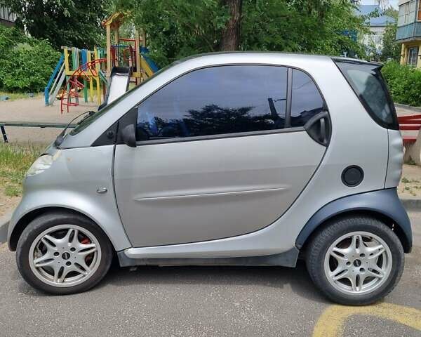 Сірий Смарт Fortwo, об'ємом двигуна 0.6 л та пробігом 220 тис. км за 2500 $, фото 5 на Automoto.ua