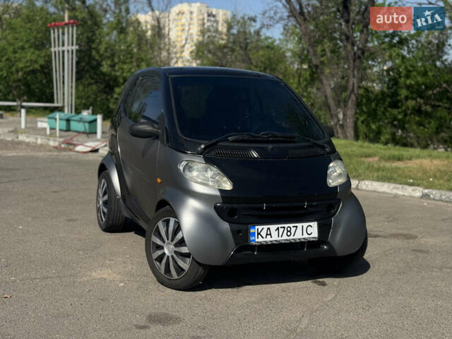 Сірий Смарт Fortwo, об'ємом двигуна 0.6 л та пробігом 266 тис. км за 2400 $, фото 3 на Automoto.ua